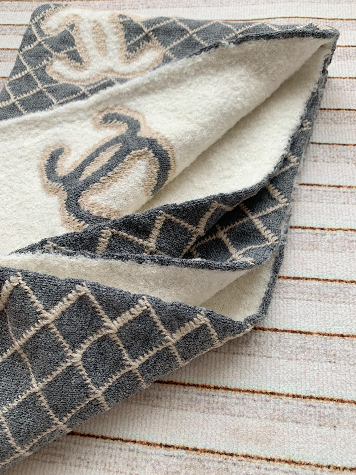 Classic Argyle double-sided scarf mysite