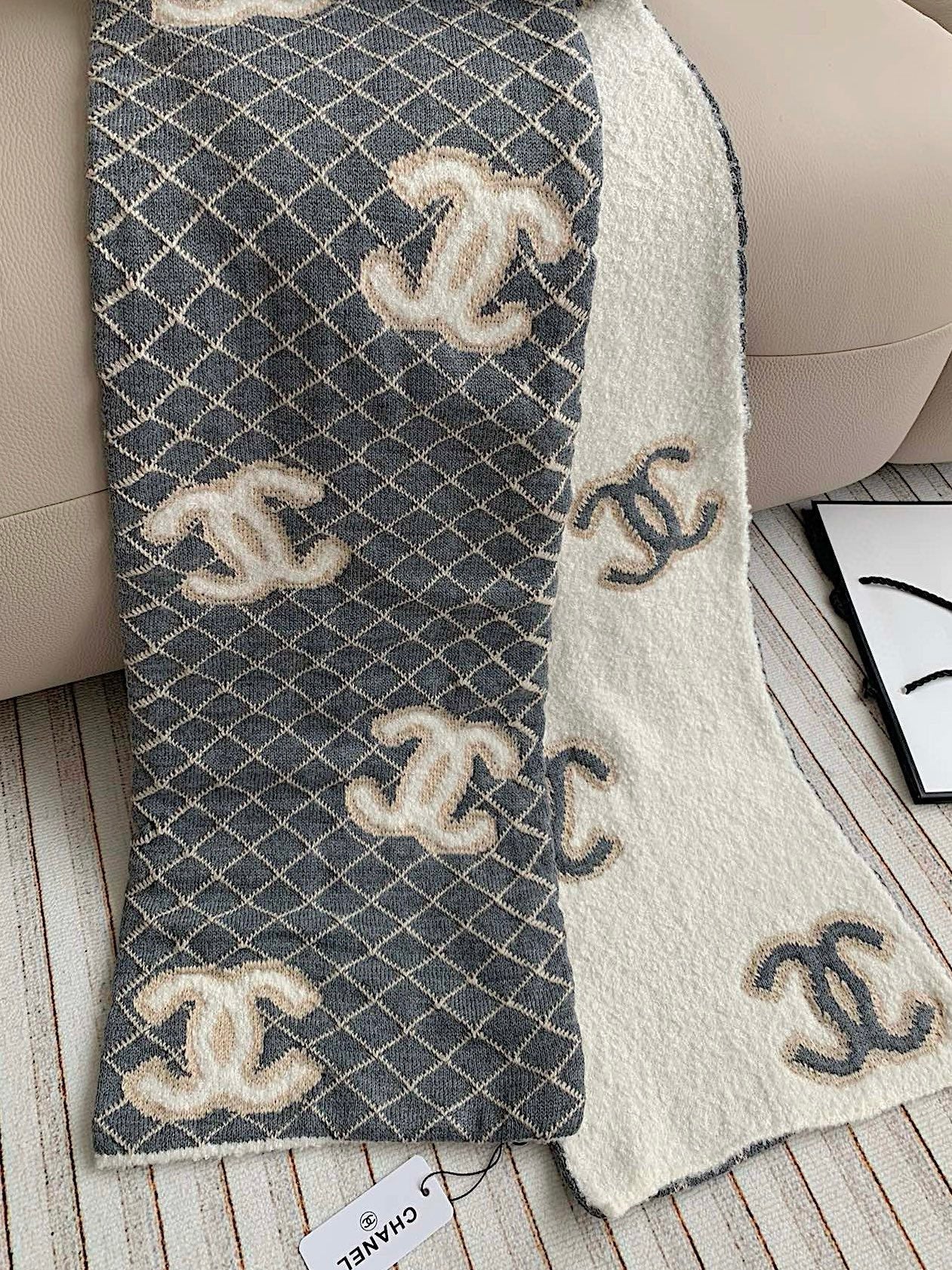 Classic Argyle double-sided scarf mysite