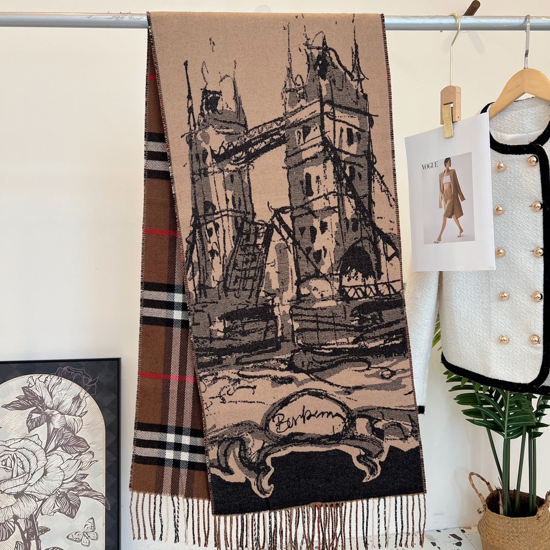 Vintage horse pattern scarf mysite