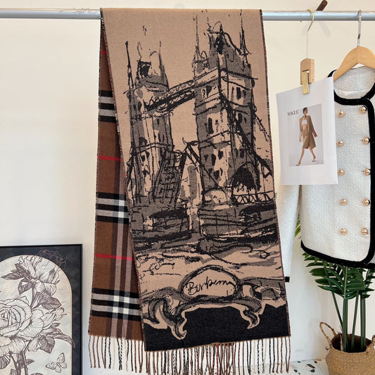 Vintage horse pattern scarf mysite