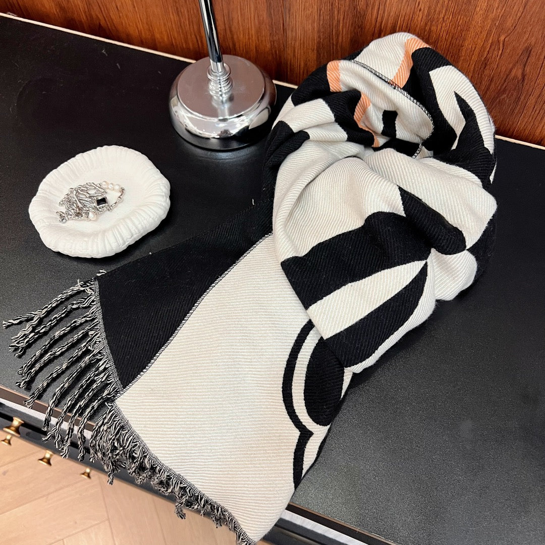 Flowers 100% cashmere scarf mysite