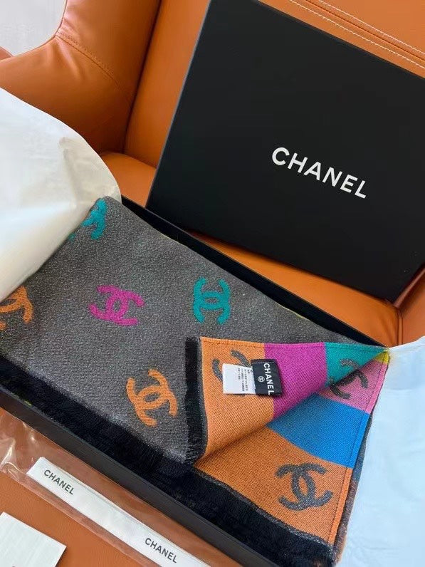 Fashionable rainbow scarf mysite