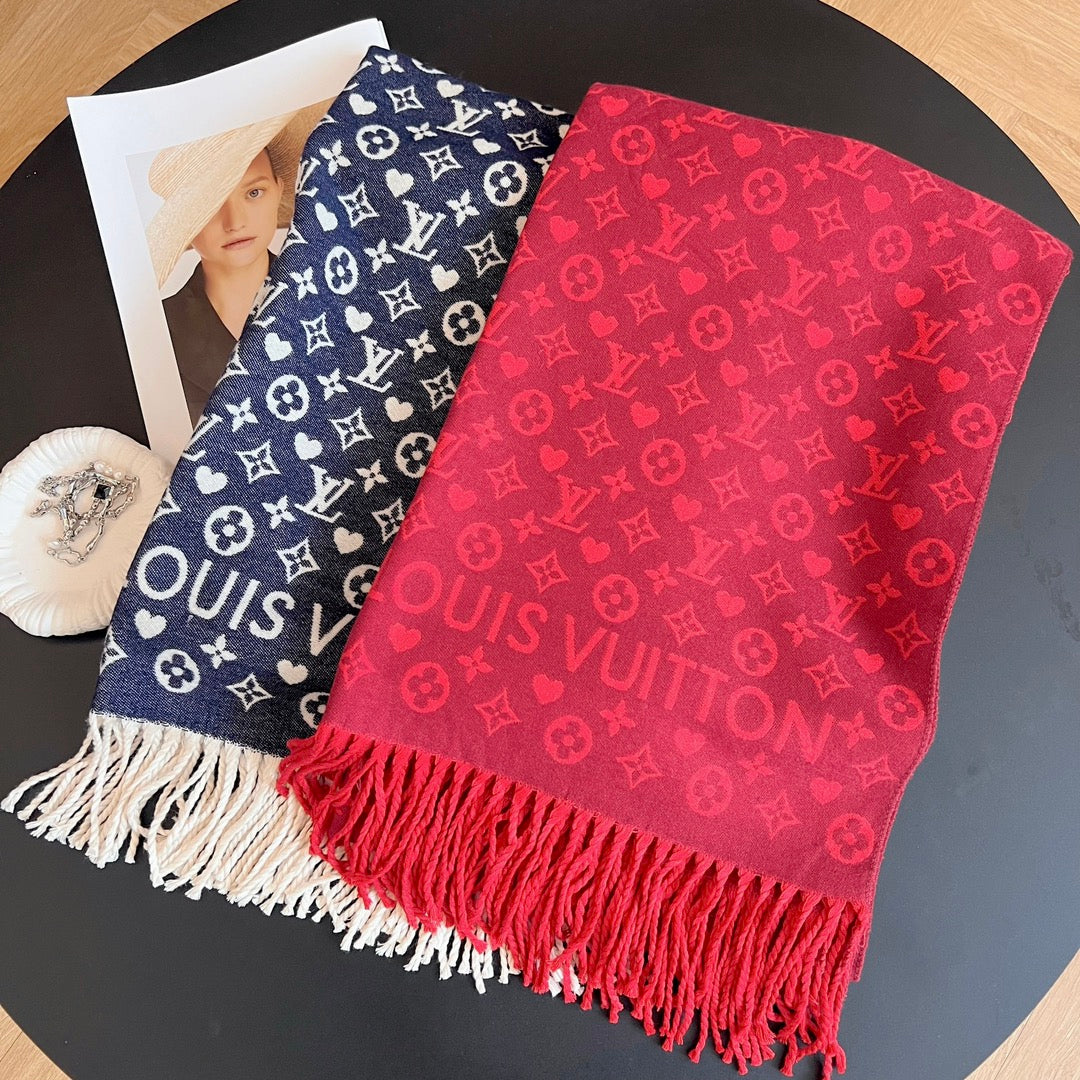 Fashionable tassel cashmere shawl scarf mysite