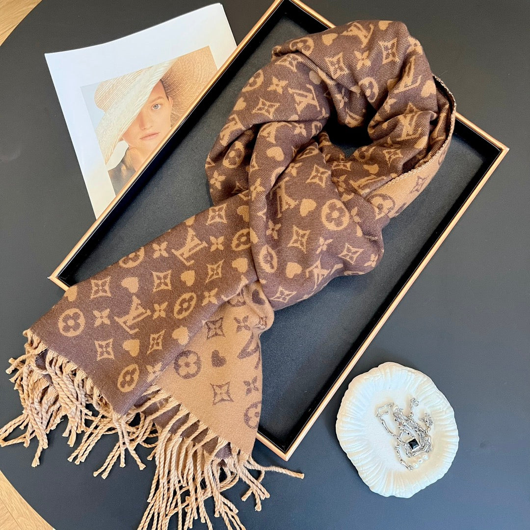Fashionable tassel cashmere shawl scarf mysite