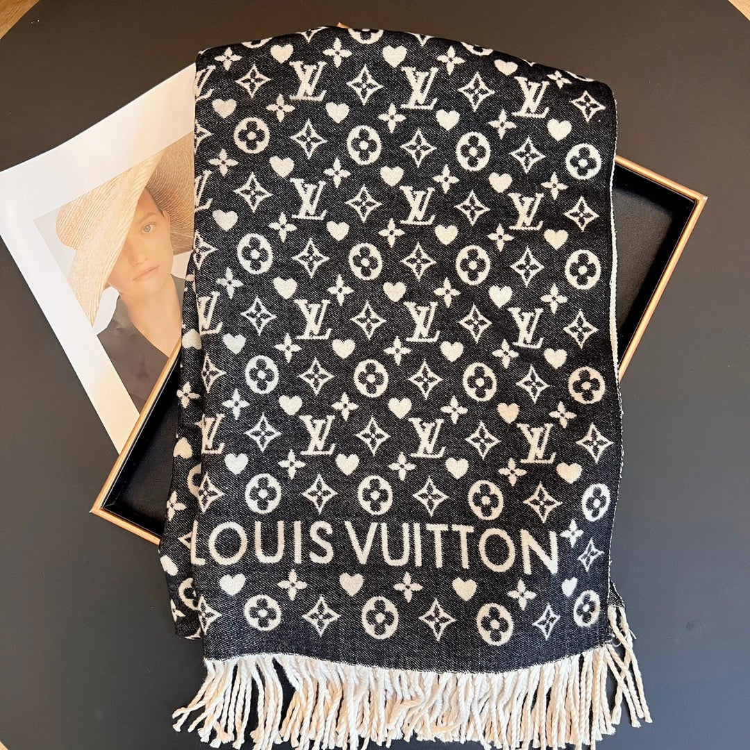 Fashionable tassel cashmere shawl scarf mysite