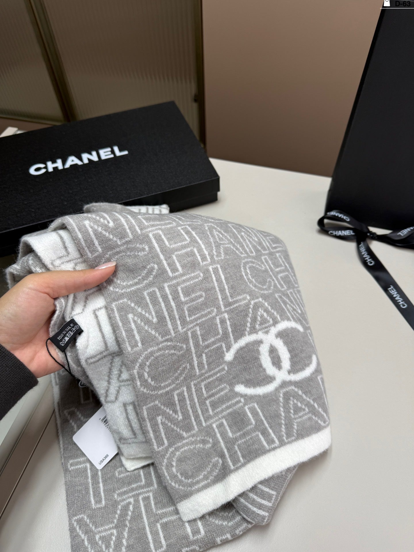 Elegant 100% cashmere scarf mysite
