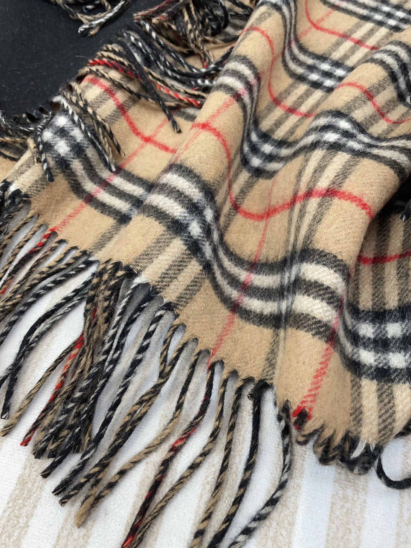 Reversible Black Vintage Plaid Cape mysite