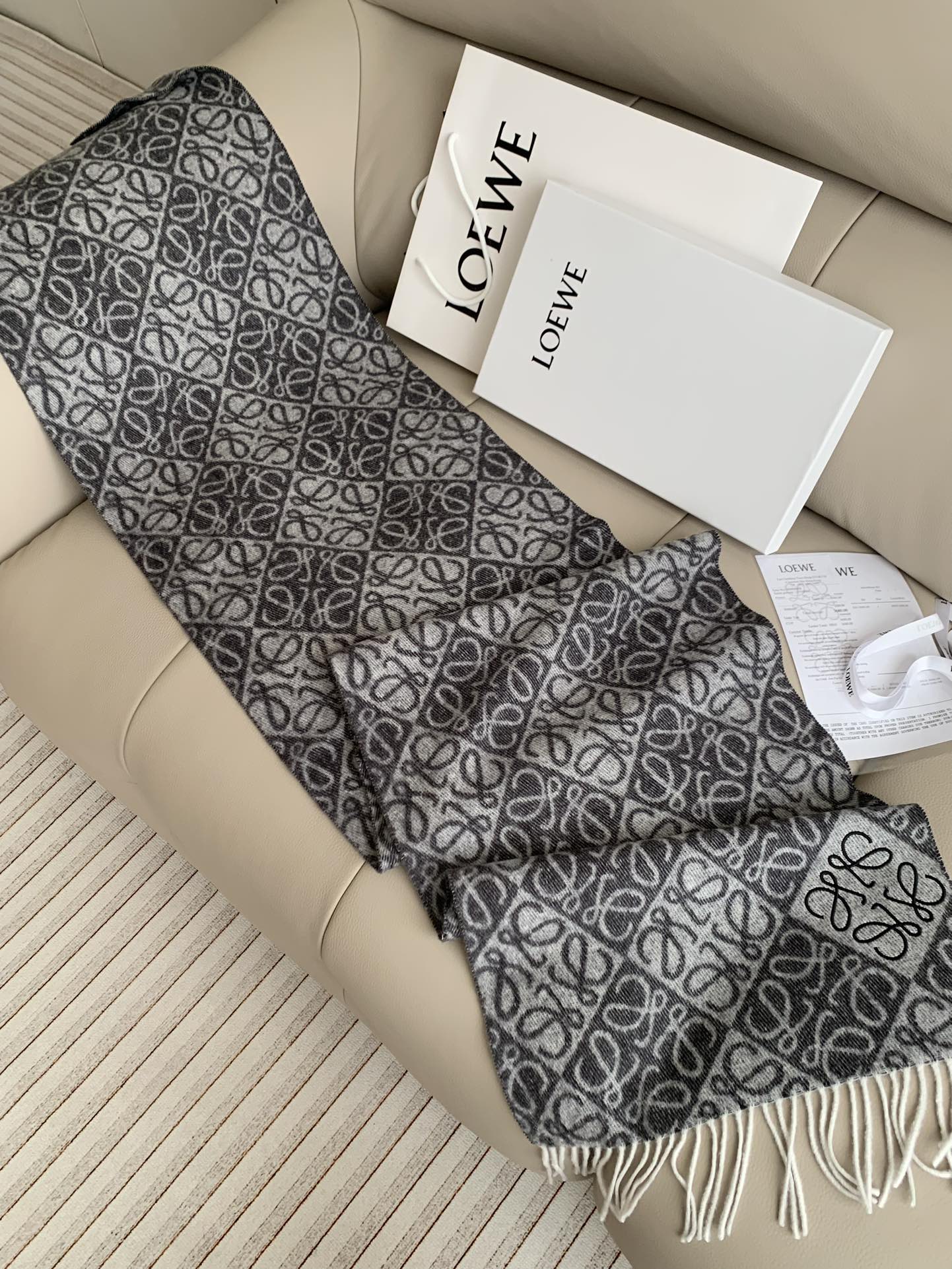 Printed tassel scarf mysite