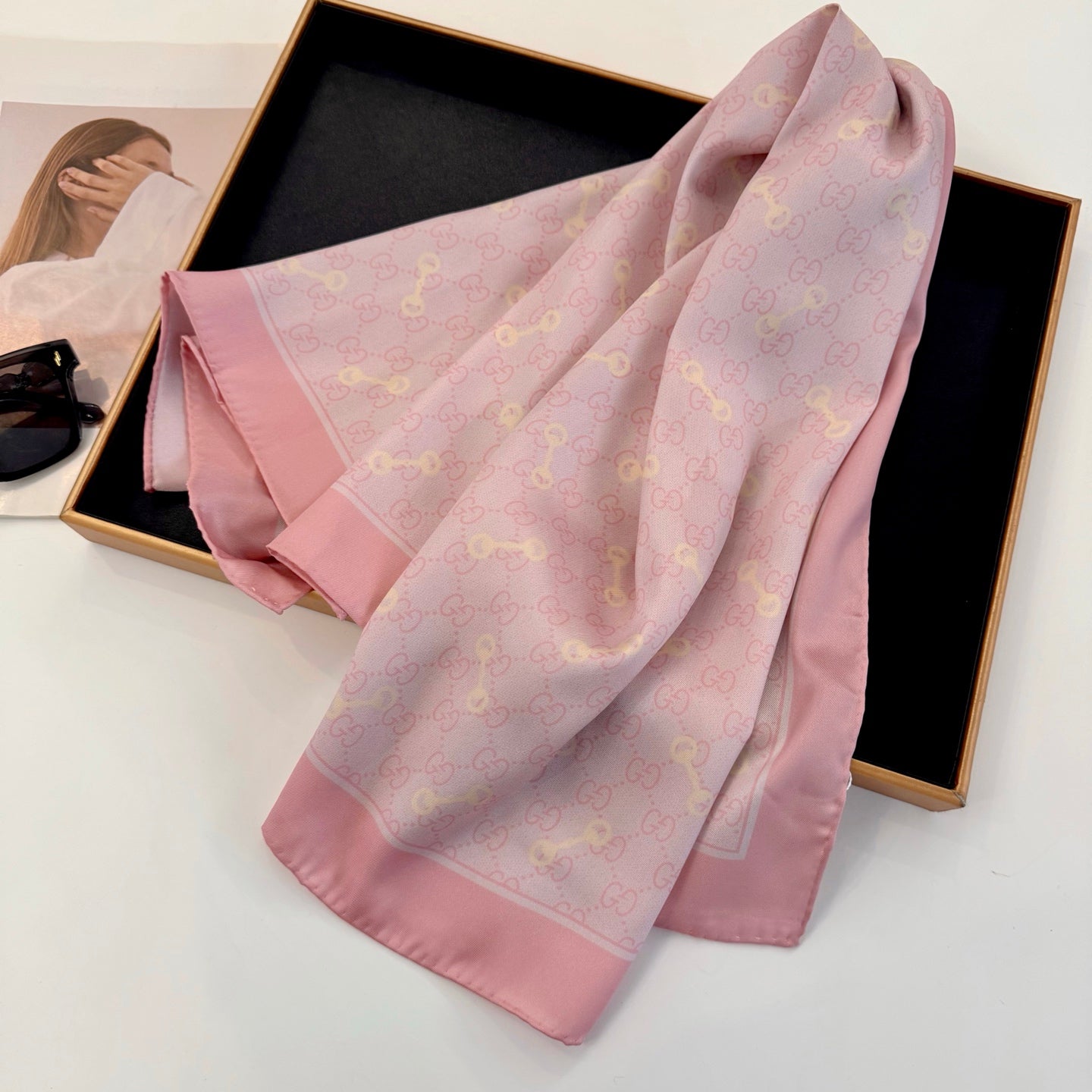 Classic Silk Printed Pink Shawl mysite
