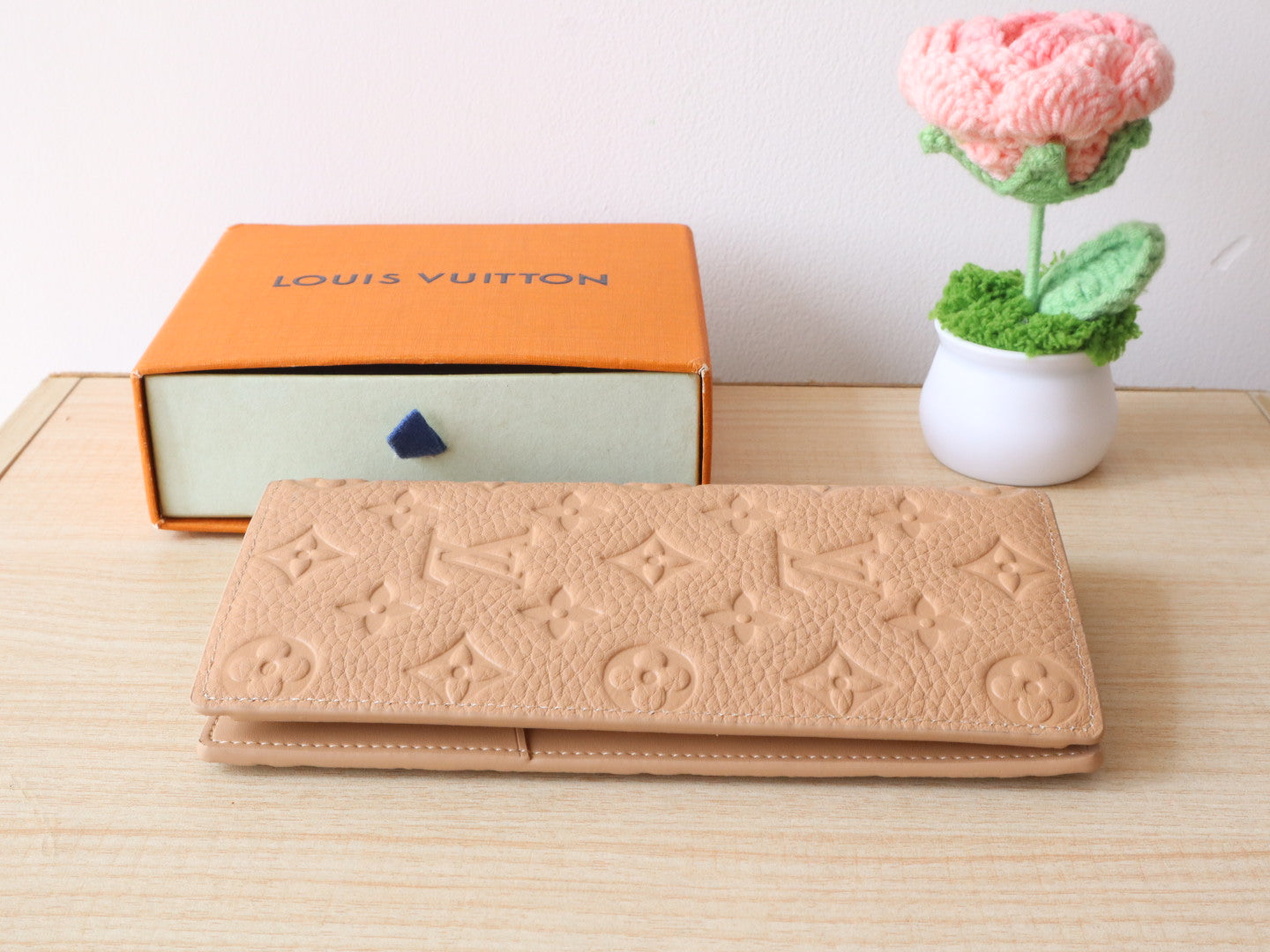 LV Brazza Wallet Monogram Grained Taurillon Cowhide mysite