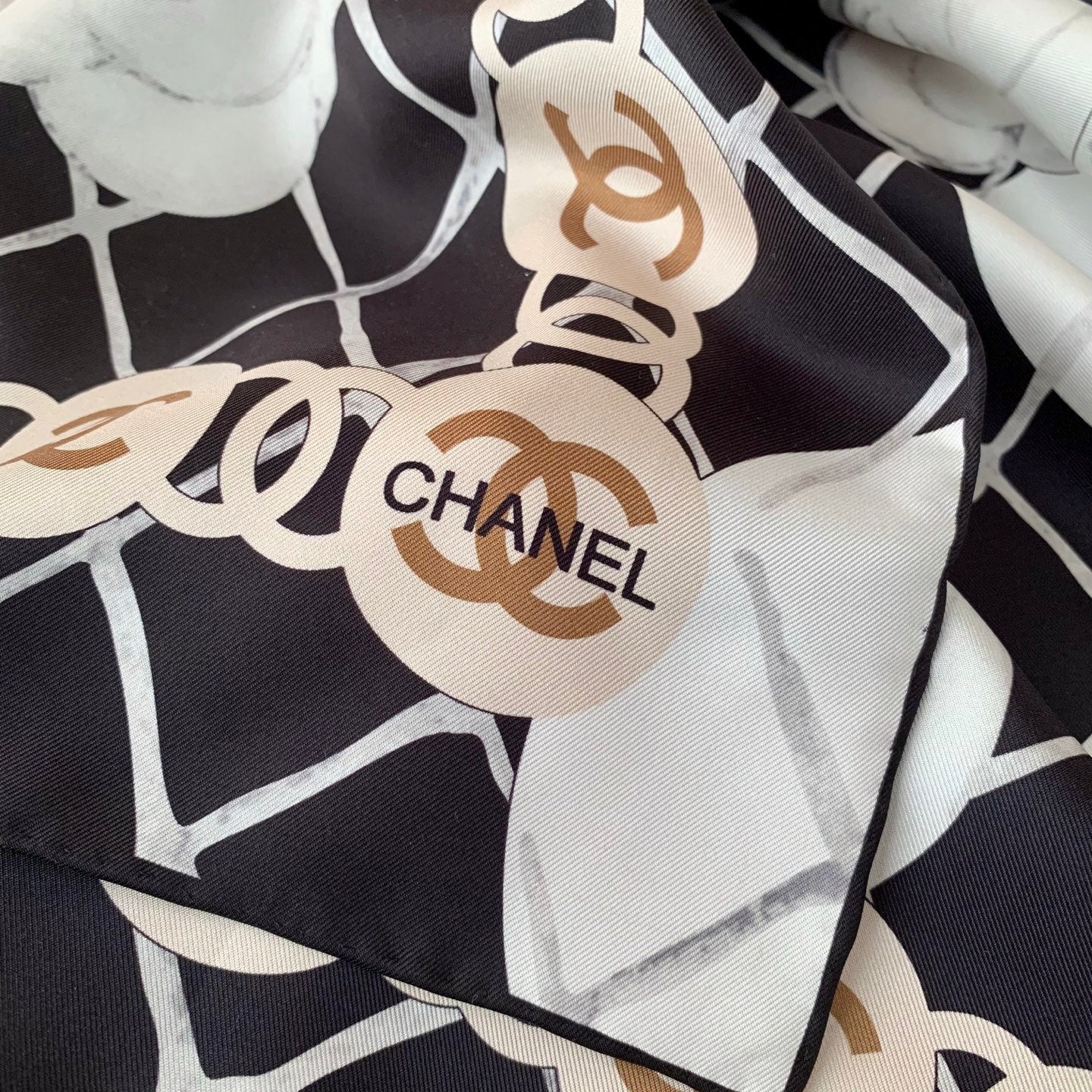 Camellia silk square scarf mysite