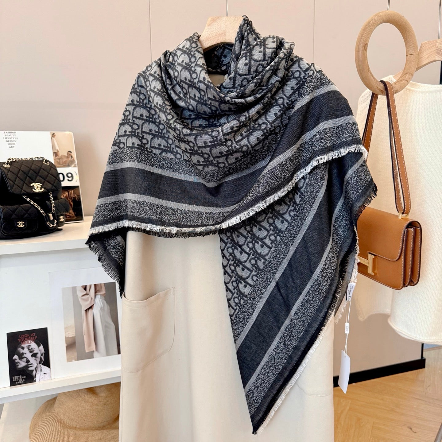 Fashion cashmere scarf square shawl mysite