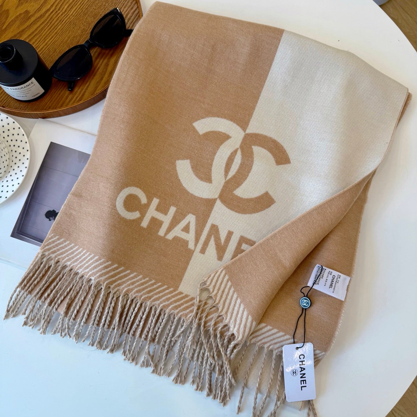 Classic colorblock scarf mysite