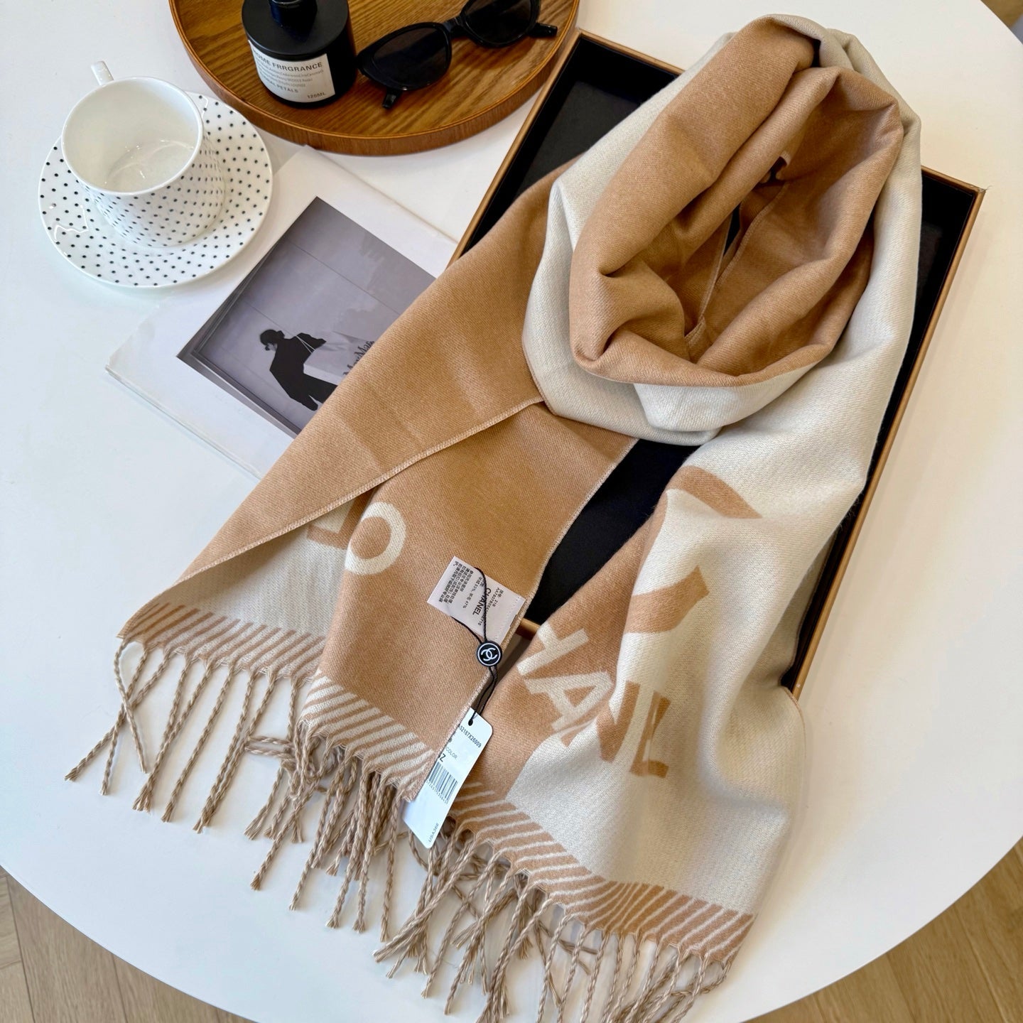 Classic colorblock scarf mysite