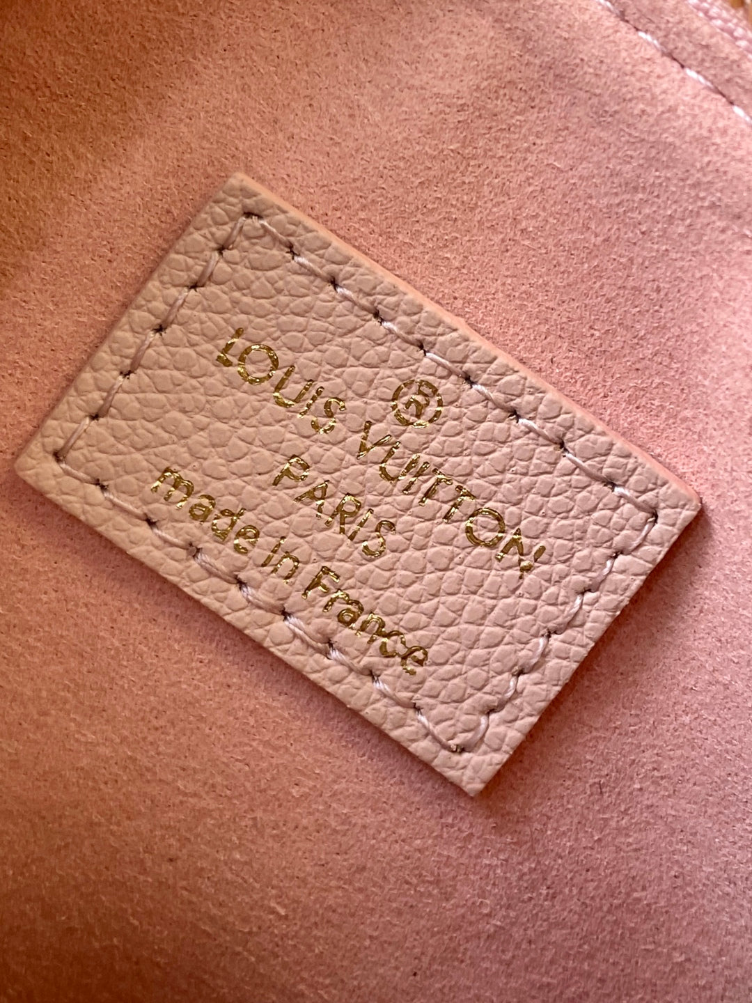 LV Nano Speedy Bag 16 cm Pink White Embossed cowhide GHW mysite