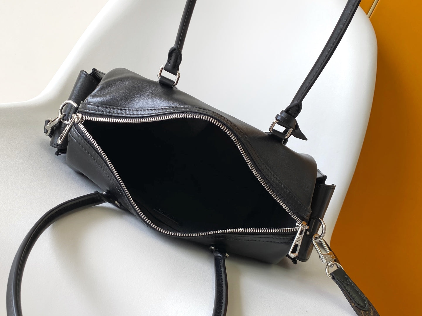 LV Speedy Cargo Vibe 28cm Black Sheepskin & Cowhide HW mysite