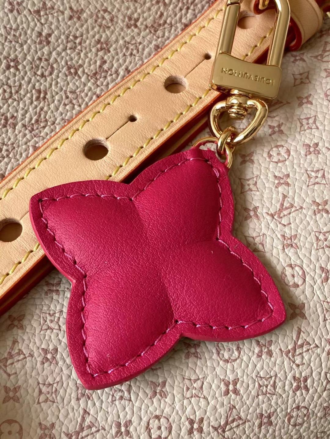 LV M15130 All In BB 16cm Sand Color Romance Pattern Cowhide GHW mysite