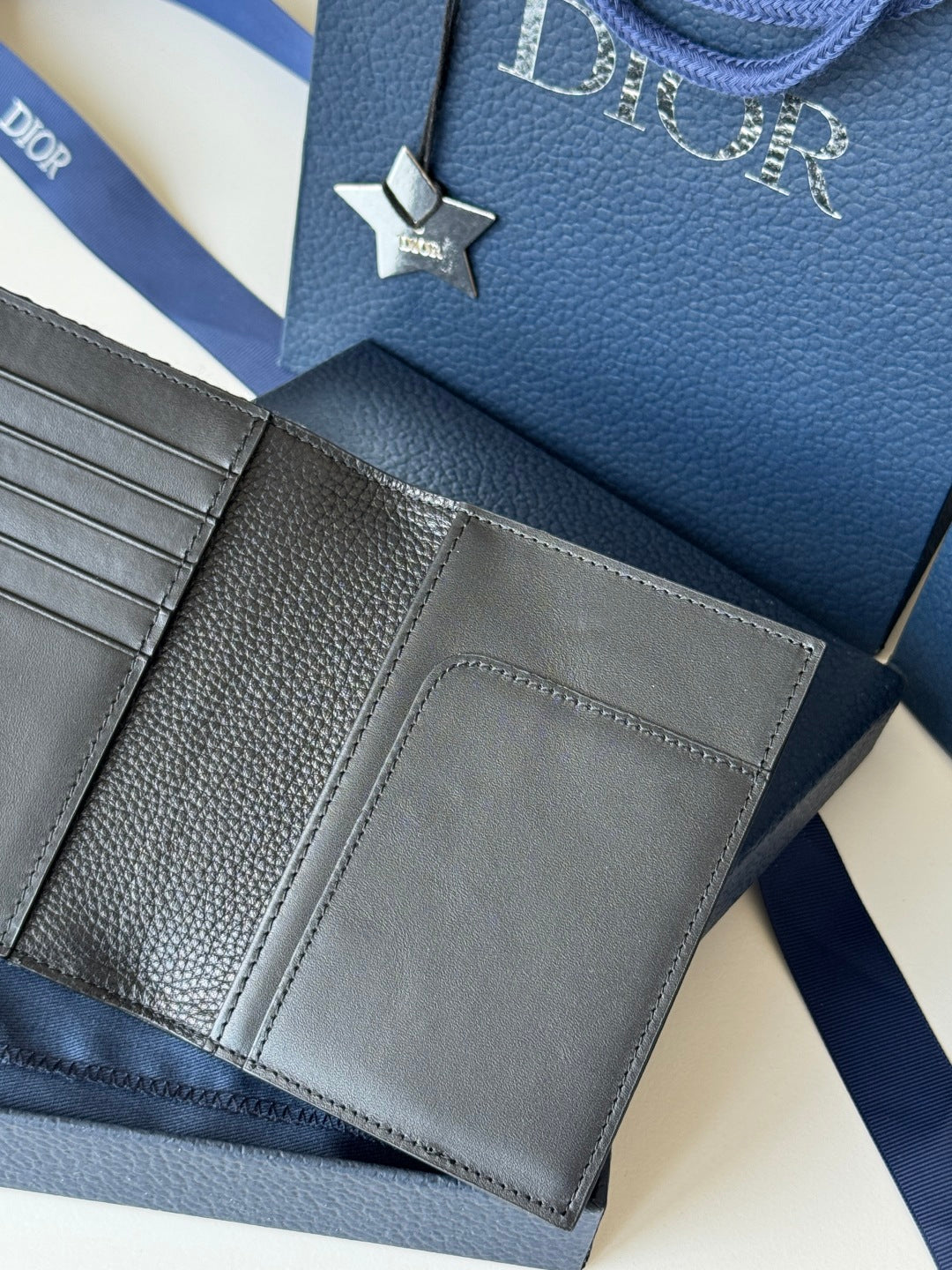 CD Saddle Passport Beige Black Jacquard Cowhide mysite