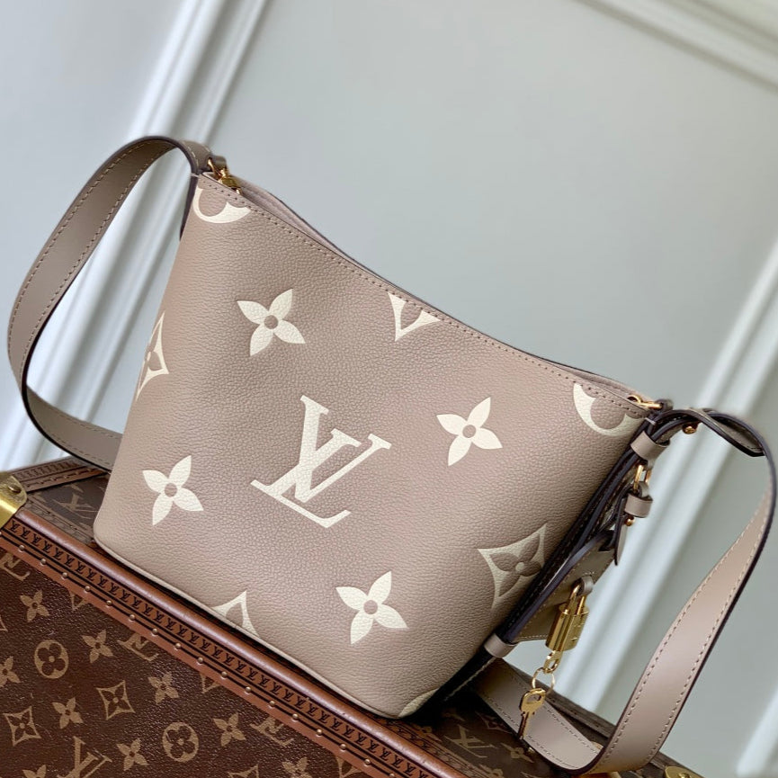 LV All In BB bag Gray Monogram Empreinte leather 240980 mysite