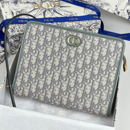 CD 30 Montaigne Dea Pouch 26cm Grayish Jacquard 258617 mysite