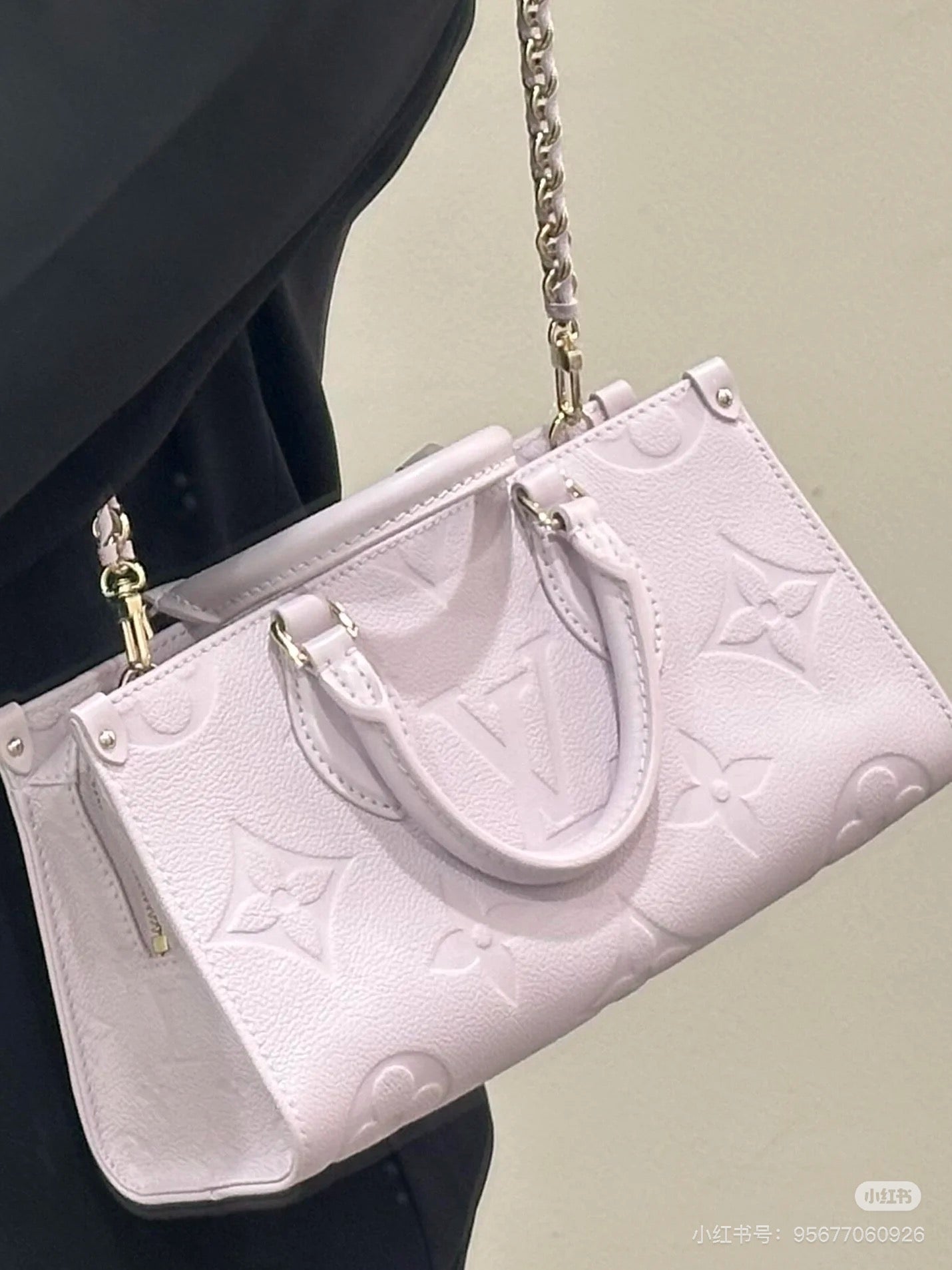 LV OnTheGo East West 25cm Pink Embossed Cowhide GHW mysite