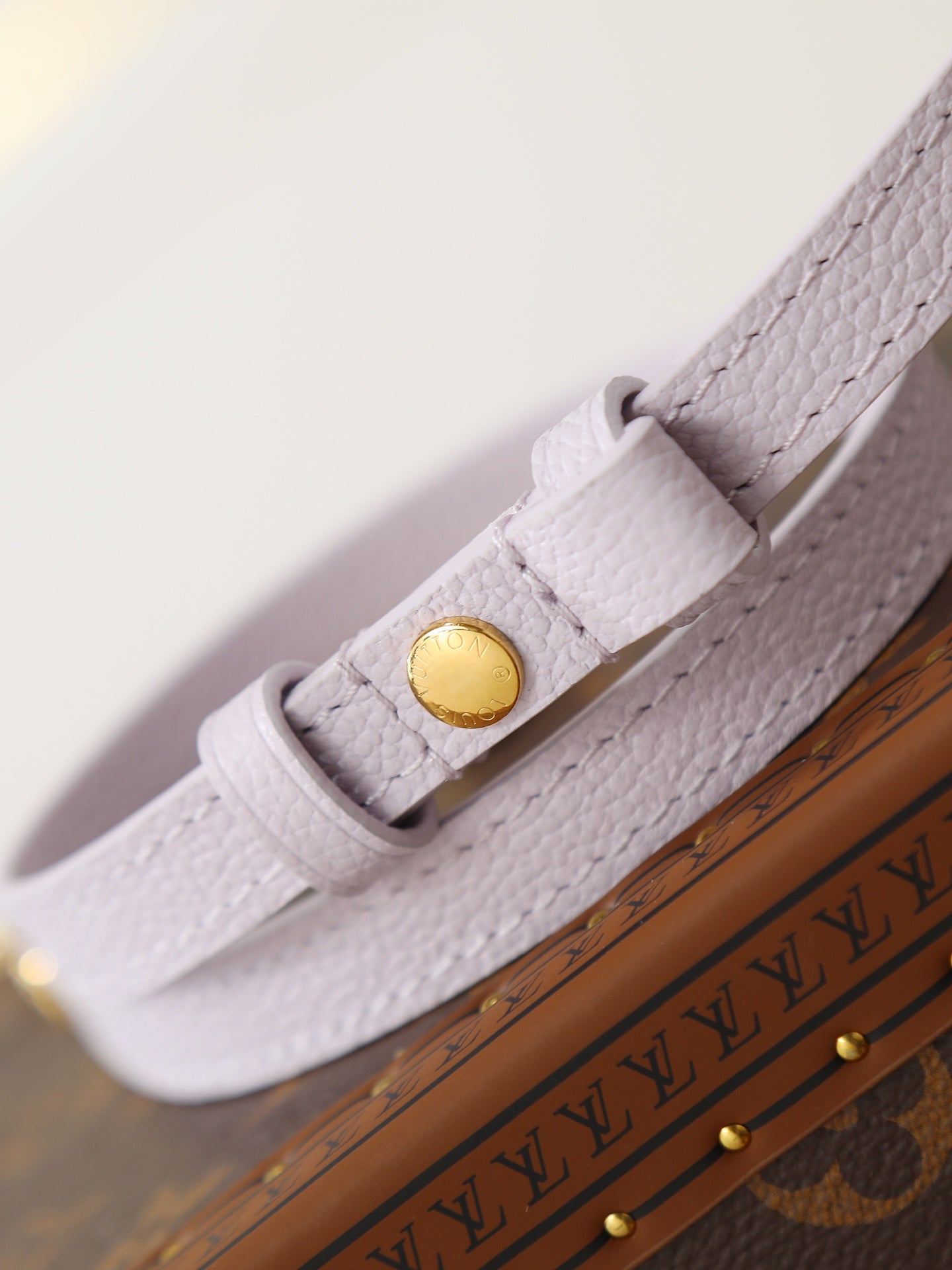 LV Wallet On Chain Ivy 23.5cm Pink Embossed Cowhide GHW mysite