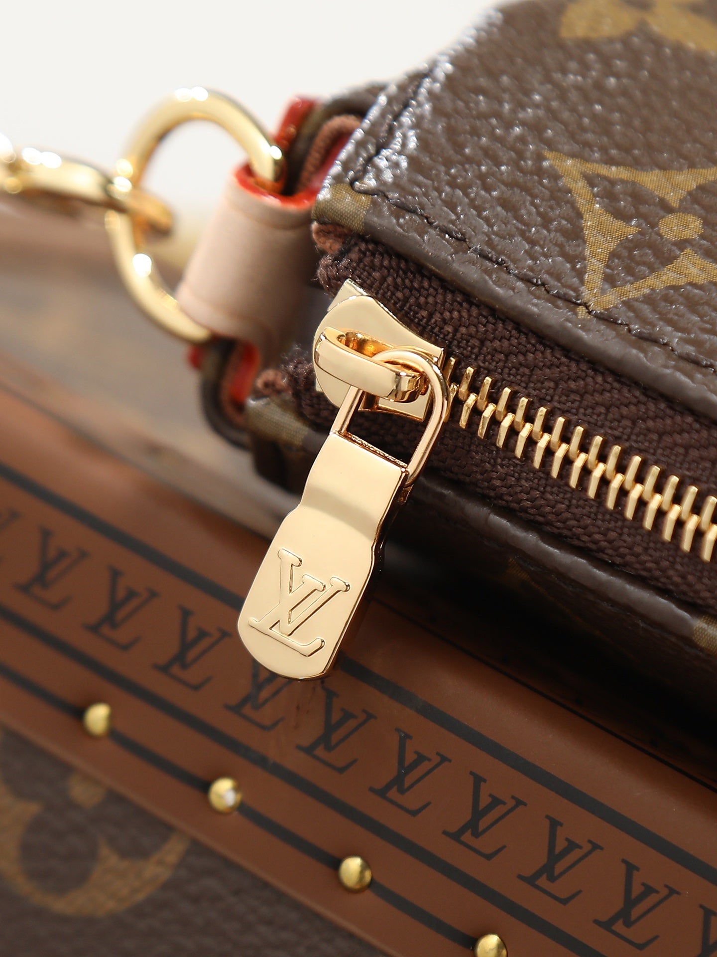 LV Pochette Eva Bag 27cm Monogram Canvas & Cowhide GHW mysite