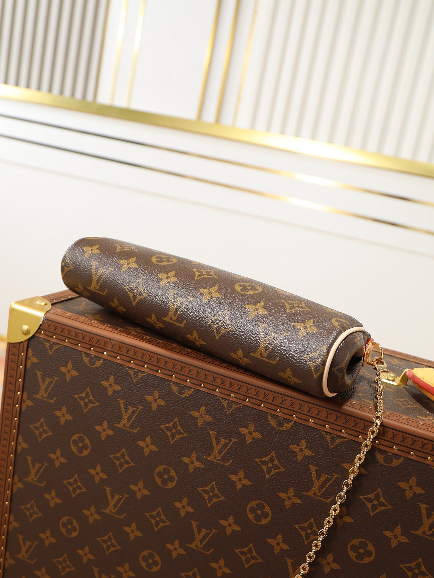 LV Pochette Eva Bag 27cm Monogram Canvas & Cowhide GHW mysite