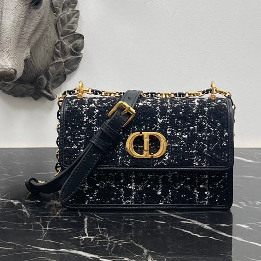 miss caro mini 18 black cannage tweed mysite