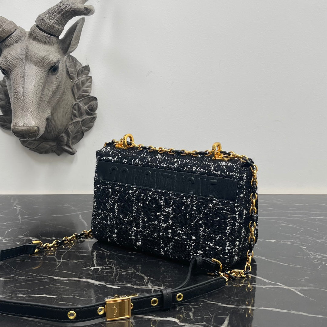 SMALL CARO BAG 20 BLACK CANNAGE TWEED mysite