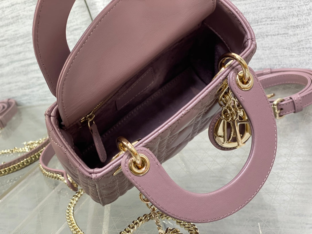 mini lady 17 blue lilac lambskin mysite