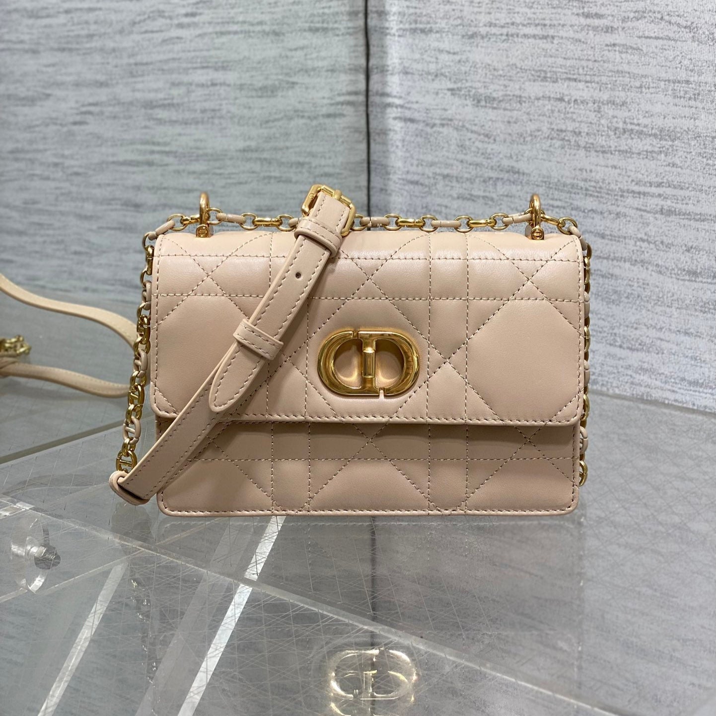 CD Miss Caro 17 Bag Desert Taupe Calfskin 226498 mysite