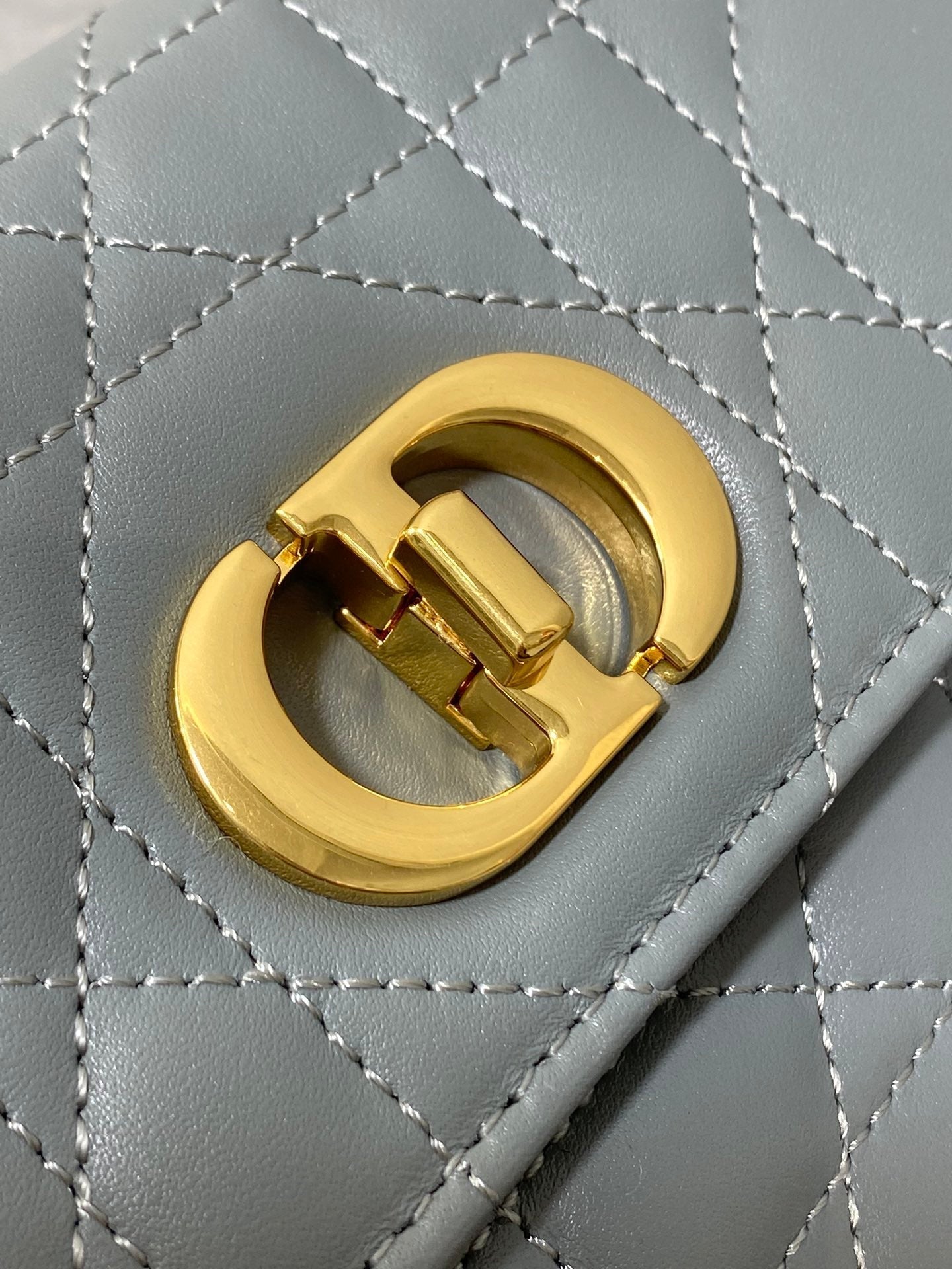 CD Miss Caro 17 Bag Grey Calfskin 229246