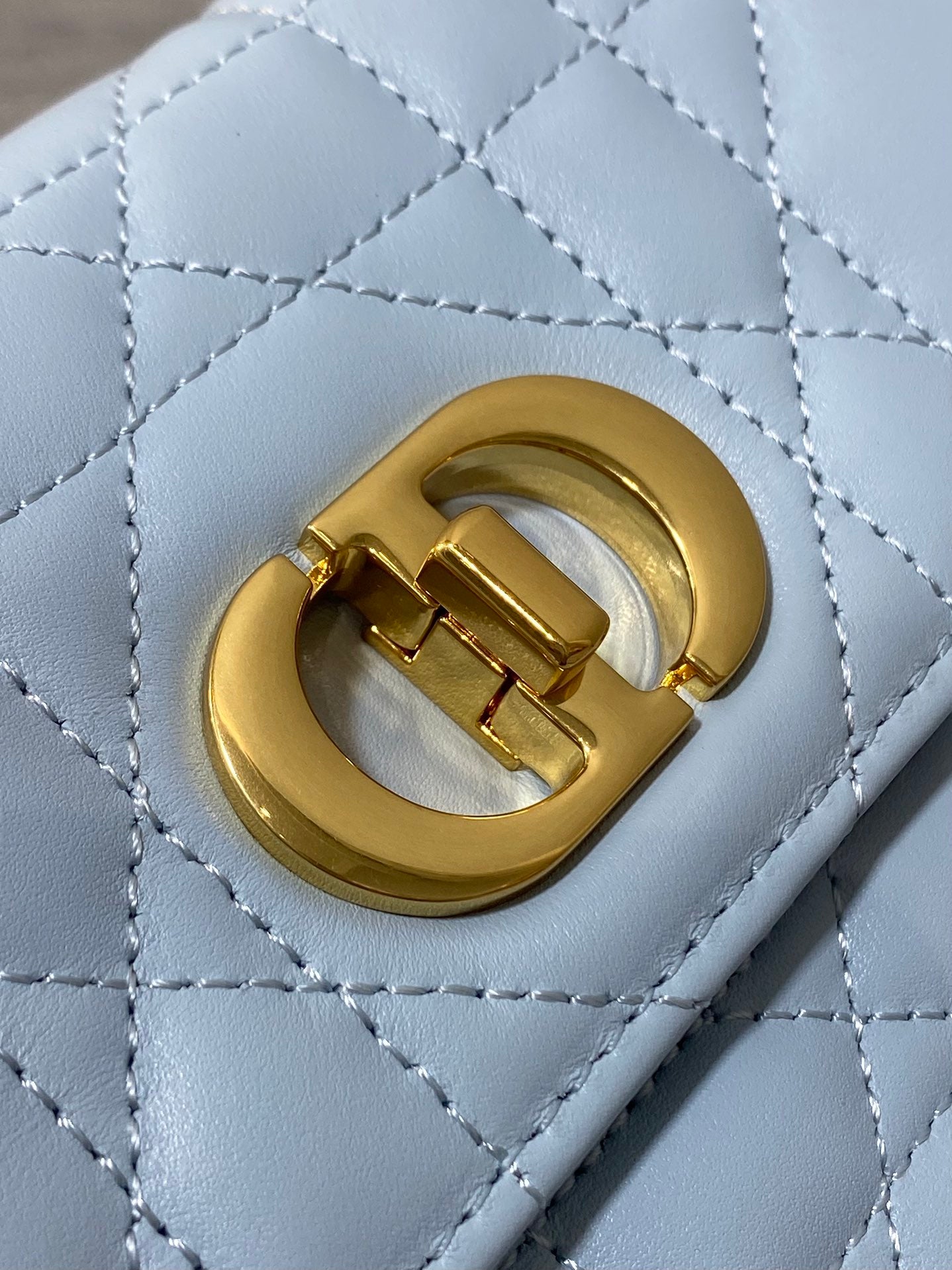 CD Miss Caro 17 Bag Blue Calfskin 229248 mysite