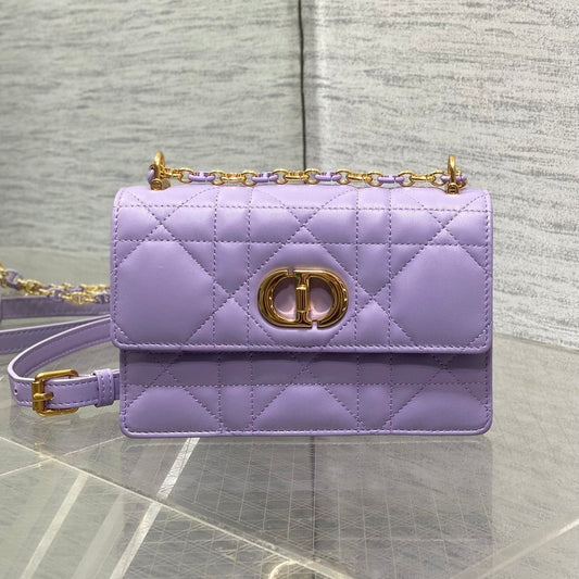 CD Miss Caro 17 Bag Purple Calfskin 229250 mysite