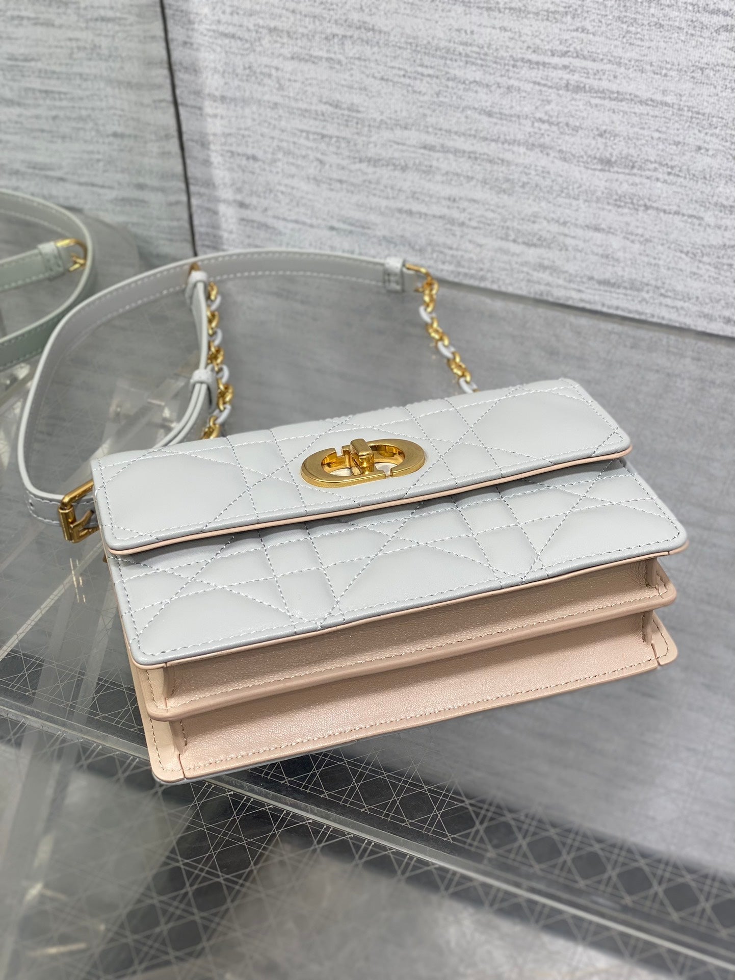 CD Miss Caro 17 Bag Ivory Calfskin 229252 mysite