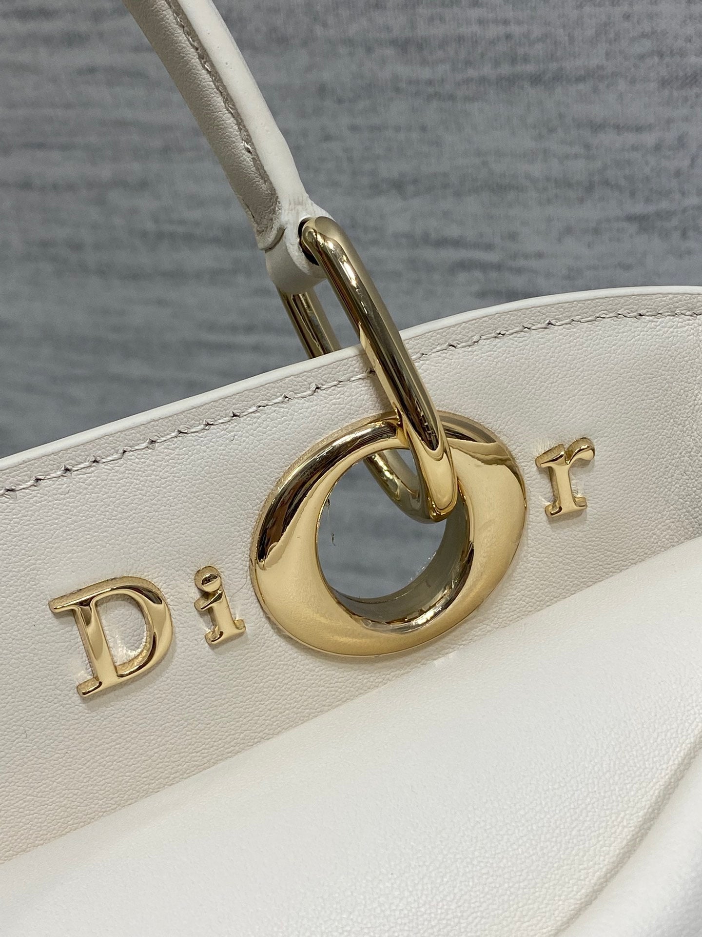 CD 26SS Bow-Adorned Bag White Calfskin 272515 mysite
