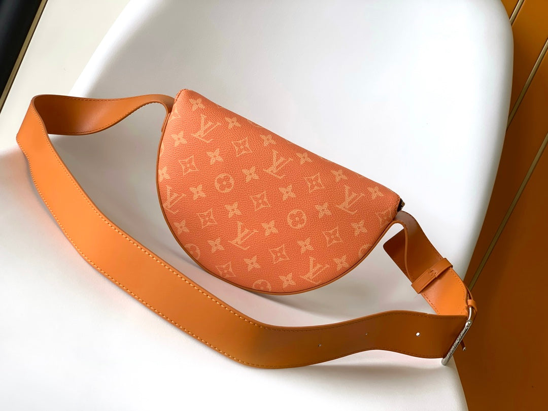 LV Moon Crossbody Bag 24.5 Orange Monogram Canvas mysite