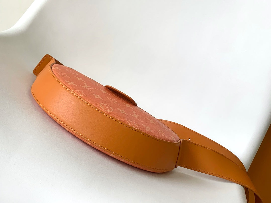 LV Moon Crossbody Bag 24.5 Orange Monogram Canvas mysite
