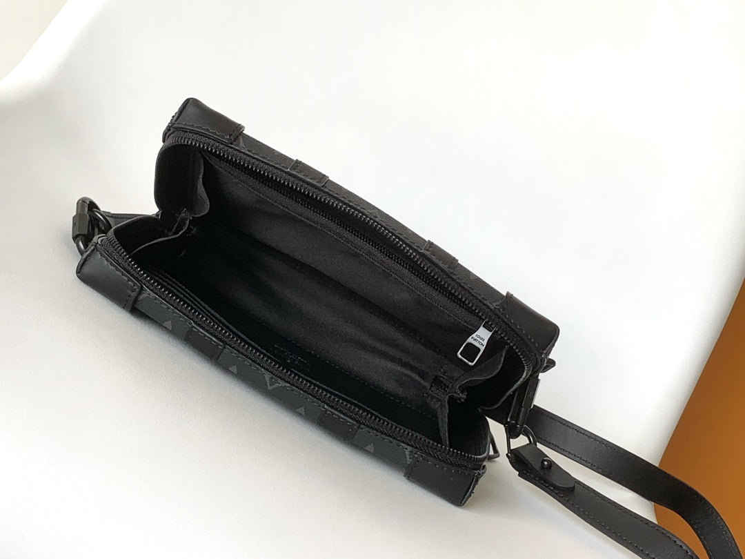 LV Trunk Wallet 22.5 Black Monogram Eclipse Canvas mysite