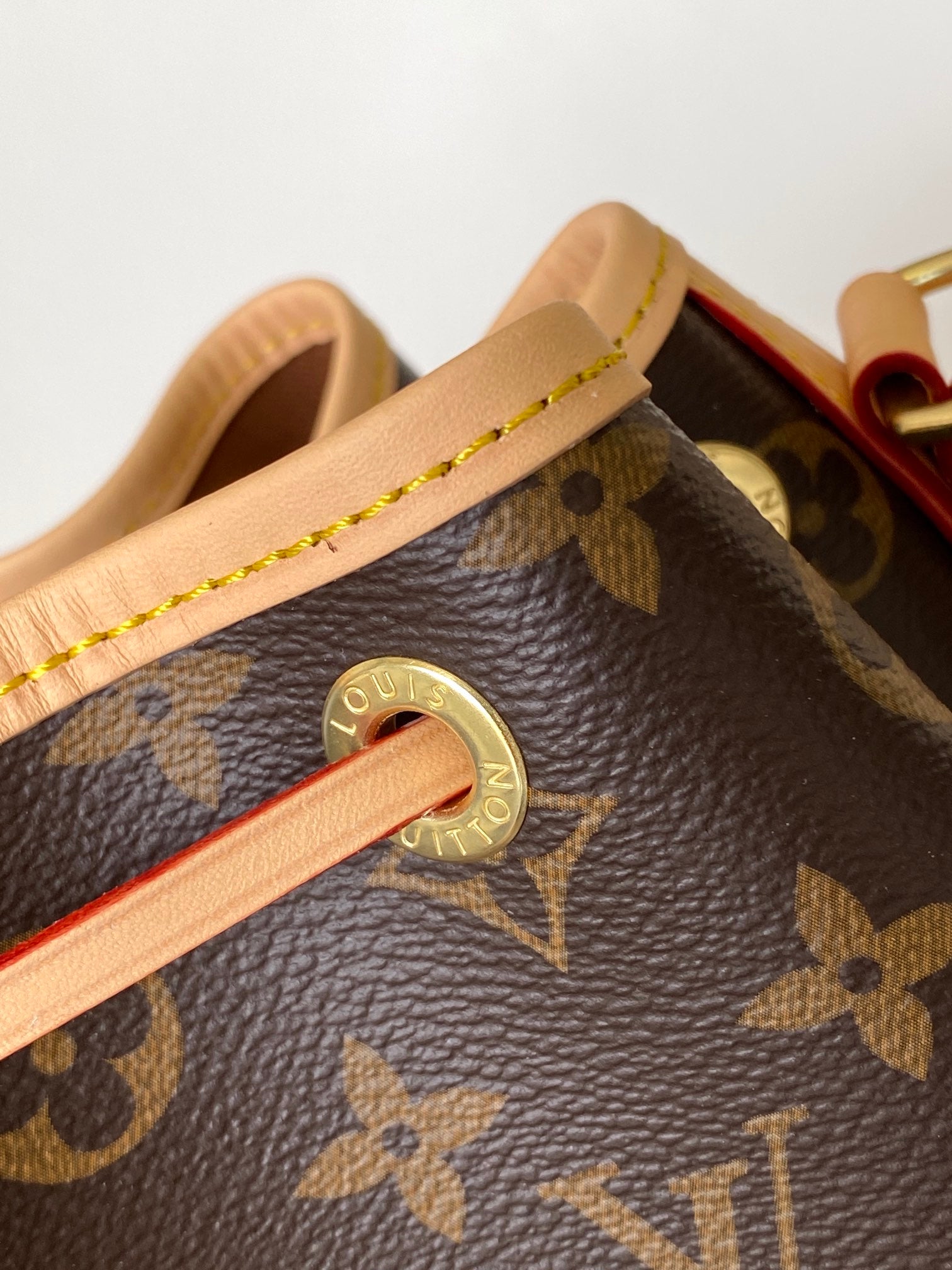 LV Noé BB Bag 22cm Brown Beige Monogram Canvas & Cowhide mysite