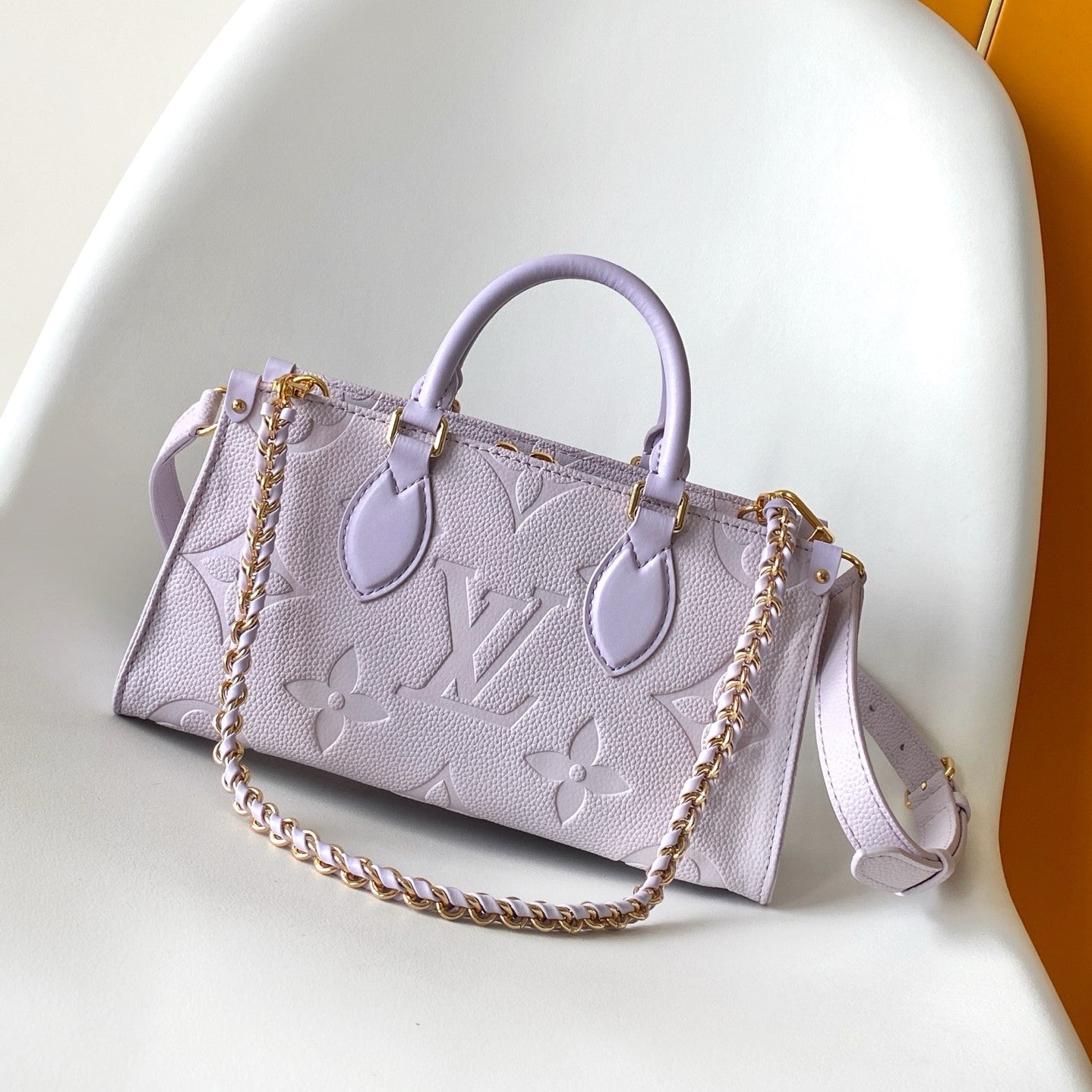 LV M15192 OnTheGo East West Tote 25cm Taro Purple Embossed Grain Cowhide GHW mysite