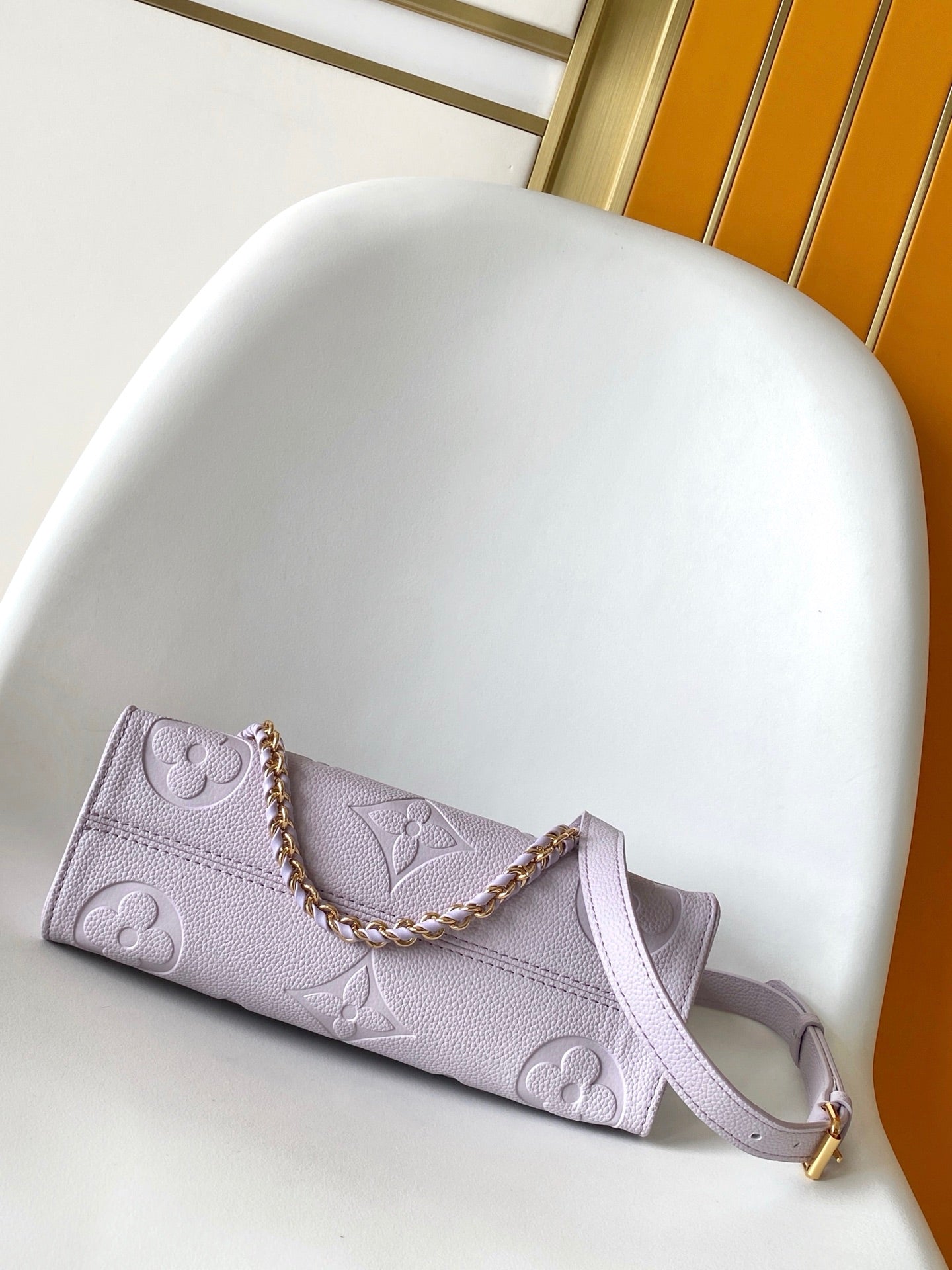 LV M15192 OnTheGo East West Tote 25cm Taro Purple Embossed Grain Cowhide GHW mysite