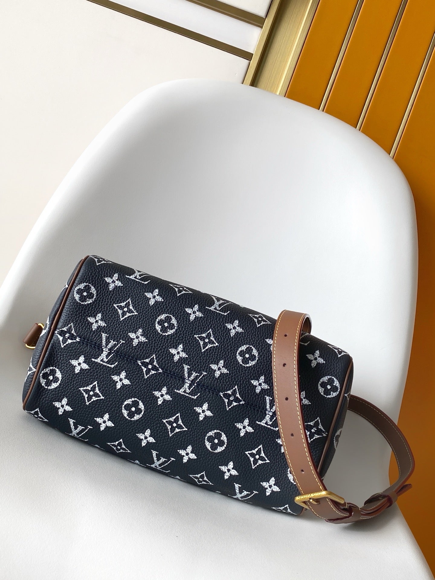 LV Speedy P9 Bandoulière 25cm Monogram Calfskin GHW mysite