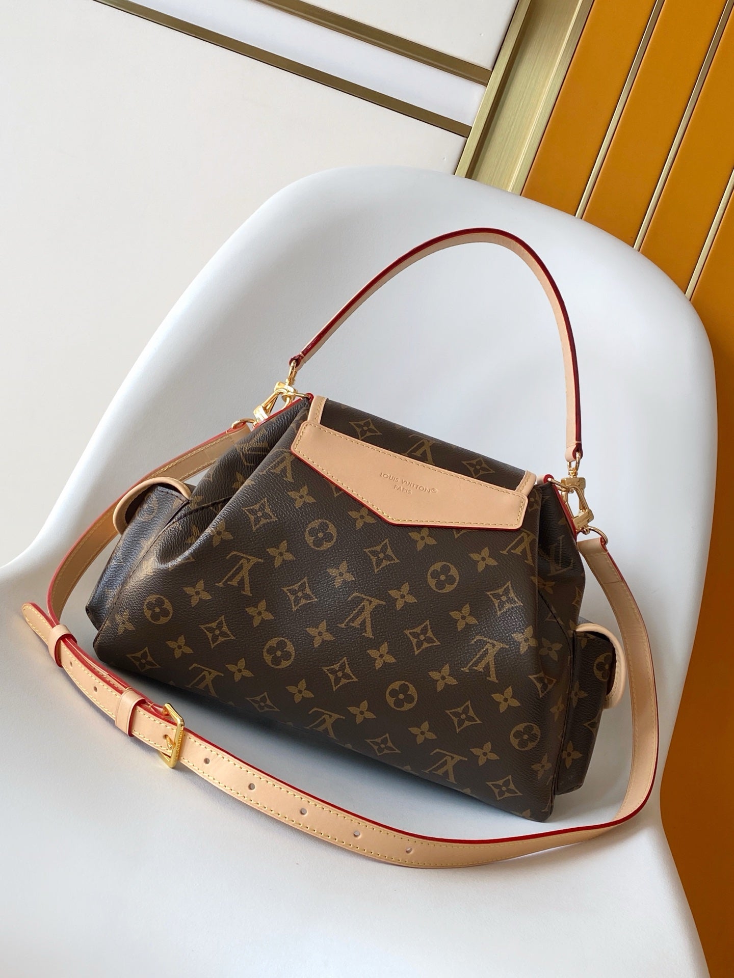 LV M26040 Odyssee MM NM Handbag 36cm Brown Monogram pattern & Canvas mysite