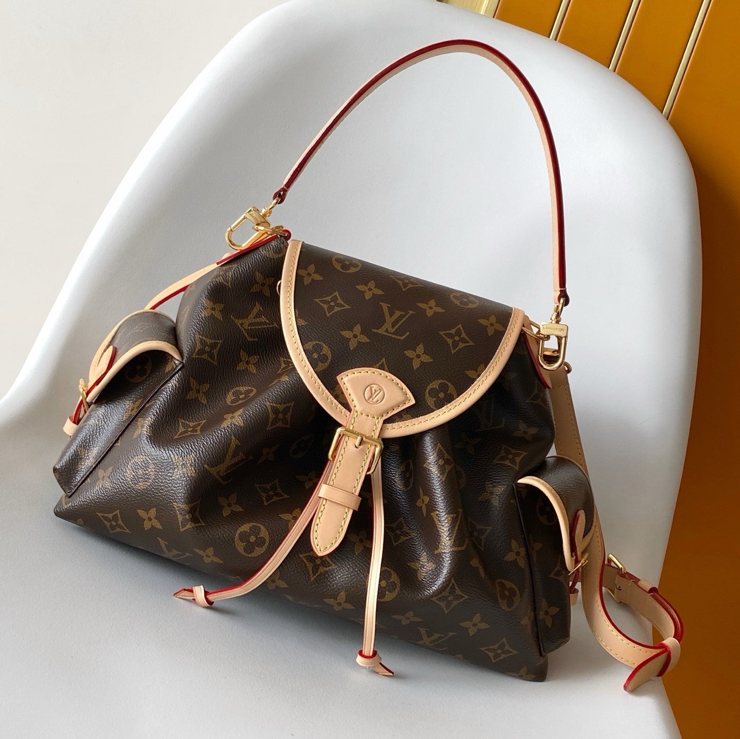 LV M26040 Odyssee MM NM Handbag 36cm Brown Monogram pattern & Canvas mysite