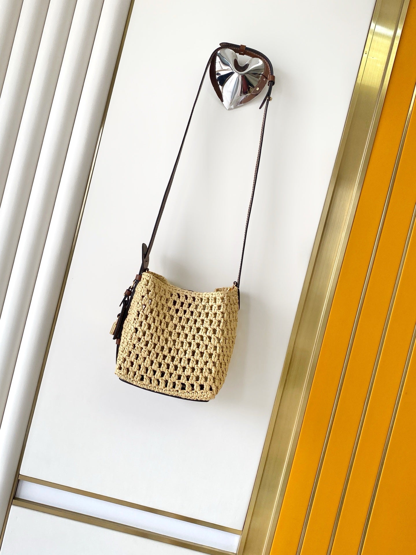 LV M14217 All In BB 16cm Brown Raffia & Cowhide-leather trim mysite