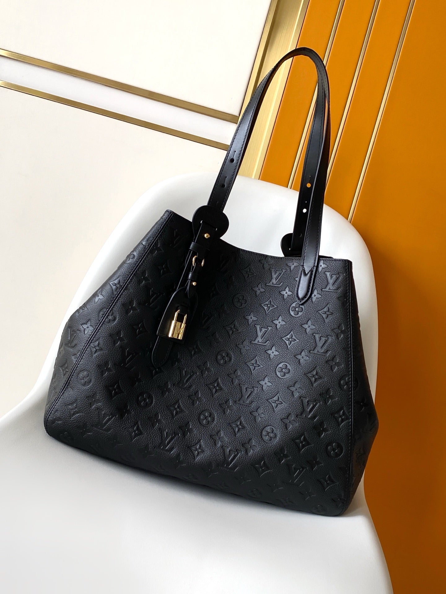LV All In One PM Black Embossed Monogram Empreinte Cowhide 268414 mysite