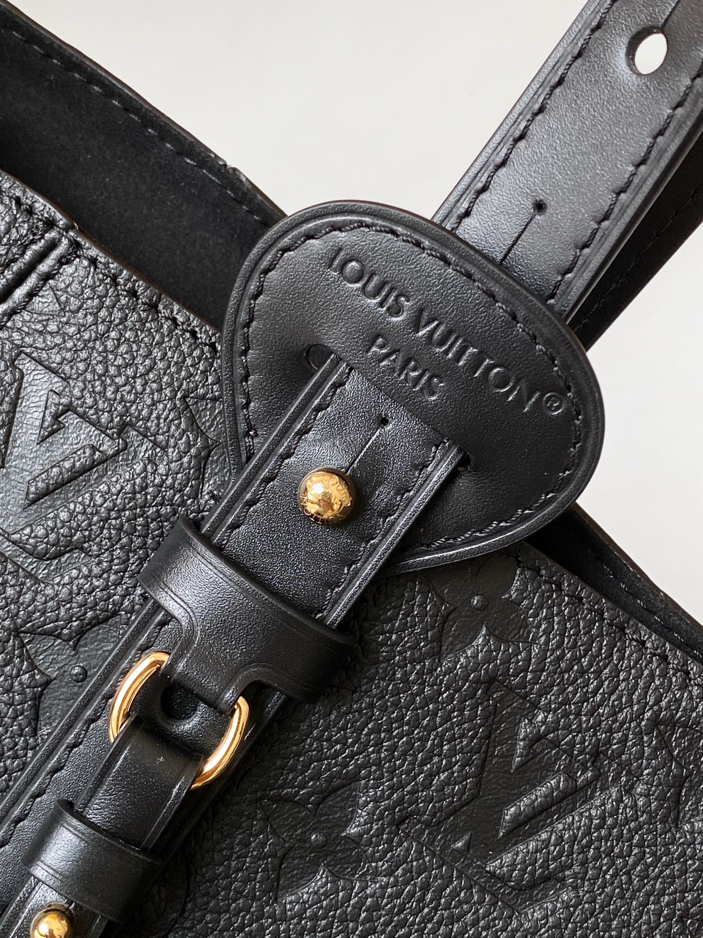 LV All In One PM Black Embossed Monogram Empreinte Cowhide 268414 mysite