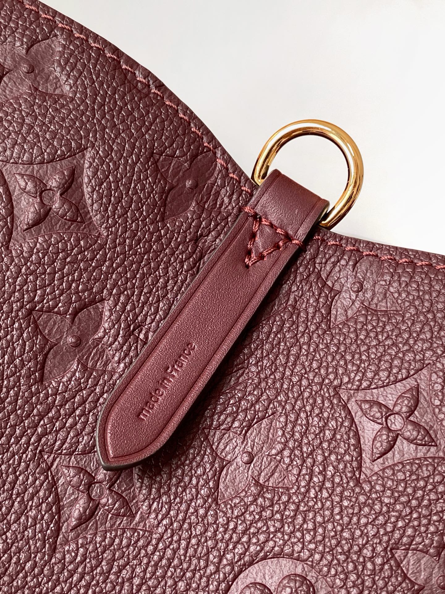 LV All In One PM Burgundy Embossed Monogram Empreinte Cowhide 268416 mysite